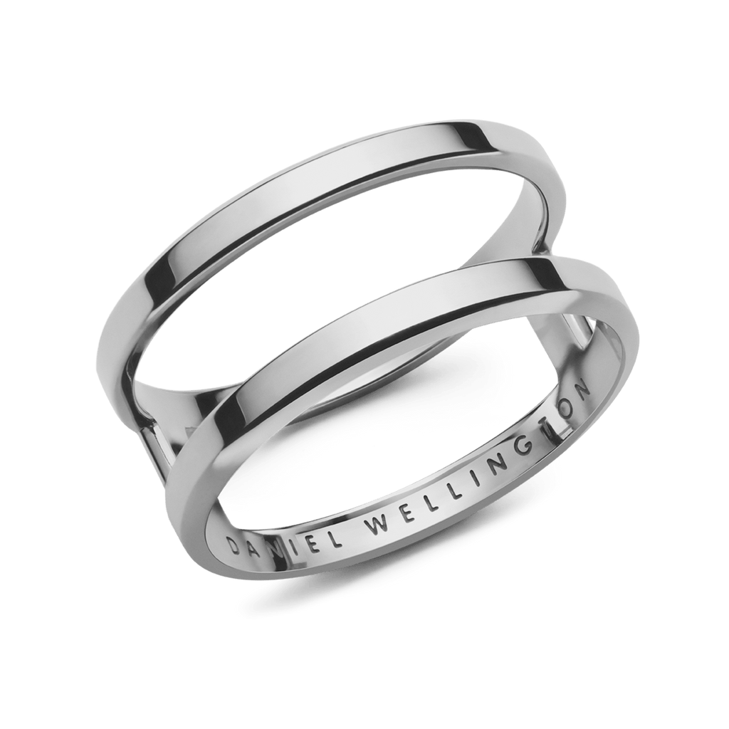 Daniel Wellington Elan Dual Ring Silver