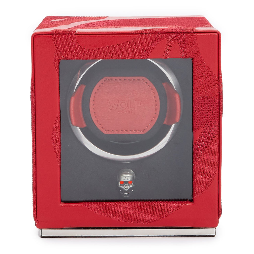 Wolf Memento Mori Cub Watch Winder Red (V) | The Jewellery Boutique Australia