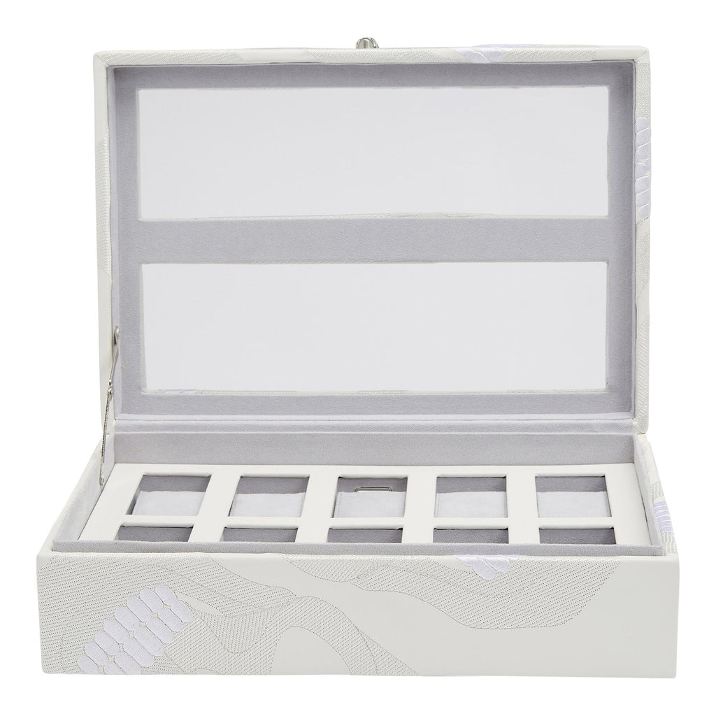 Wolf Memento More 10 Piece Watch Box White