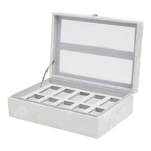 Load image into Gallery viewer, Wolf Memento More 10 Piece Watch Box White