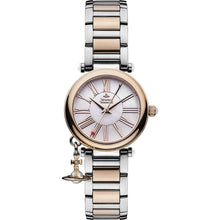 Load image into Gallery viewer, Vivienne Westwood Mother Orb Watch Rose Gold Two Tone