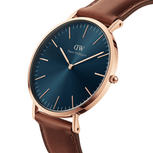 Load image into Gallery viewer, Daniel Wellington Classic 40 St Mawes Rose Gold Arctic Watch