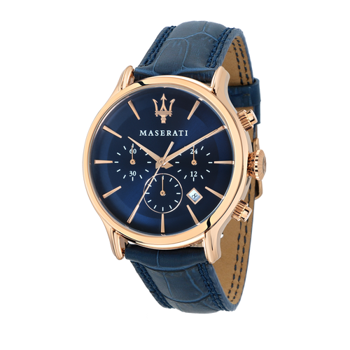 EPOCA 42mm Deep Blue Watch