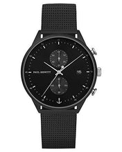 Load image into Gallery viewer, Paul Hewitt Chrono Black Sunray Mesh Watch