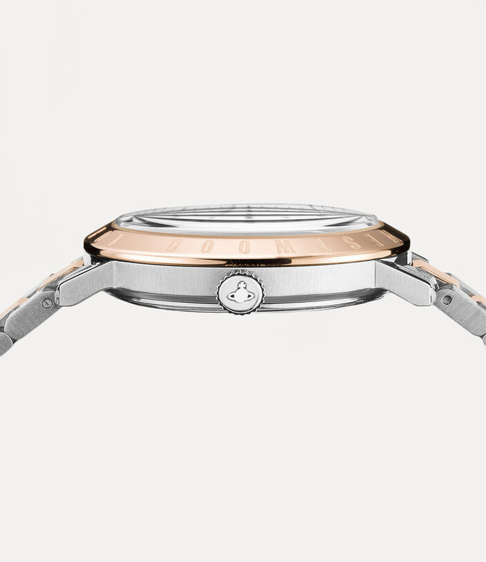 Vivienne Westwood Bloomsbury Watch Two Tone Rose Gold