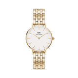 Daniel Wellington Petite 28 5-Link Gold & White Watch