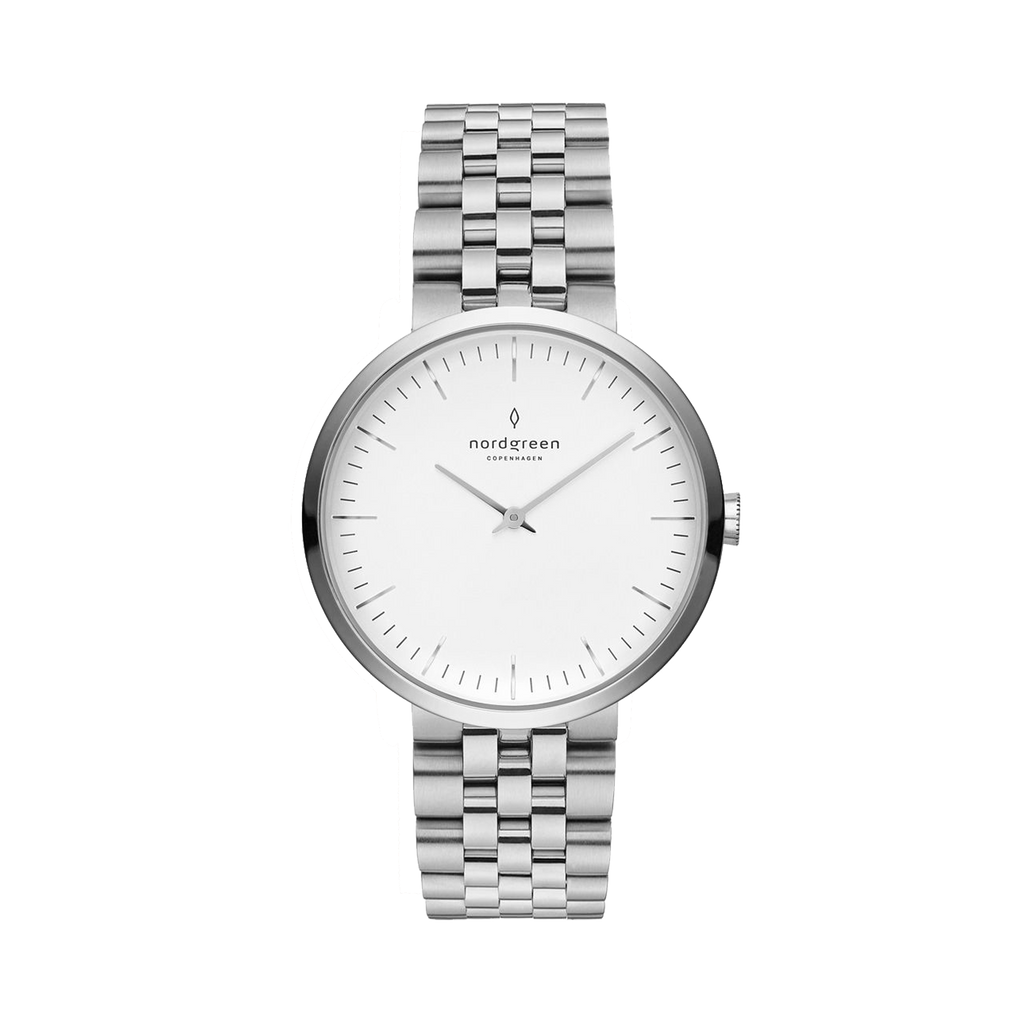 Nordgreen Infinity 32mm Silver Watch