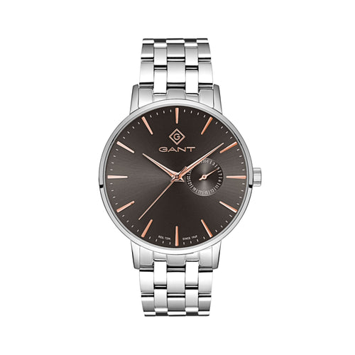 Gant Park Hill III Grey Dial Silver Bracelet