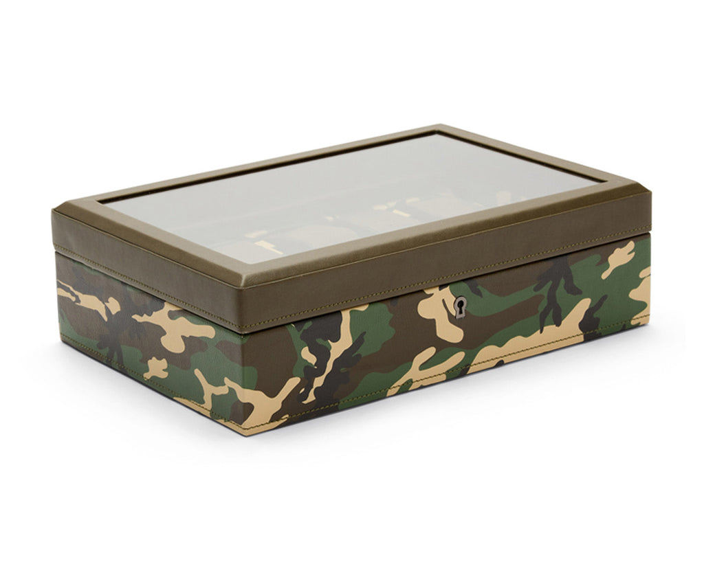 Wolf Elements 10 Piece Watch Box Camo