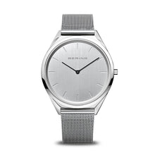 Load image into Gallery viewer, Bering Ultra Slim Silver Mesh Watch