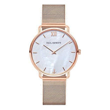 Load image into Gallery viewer, Paul Hewitt Miss Ocean Pearl RG Mesh Watch