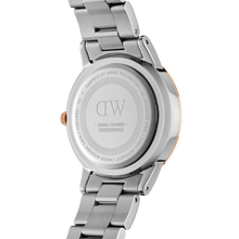 Load image into Gallery viewer, Daniel Wellington Iconic Link Lumine 28 Rose Gold &amp; Silver White Watch