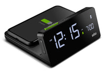 Load image into Gallery viewer, Braun 10W Qi Wireless Charging Clock