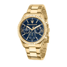 Load image into Gallery viewer, Maserati Competizione 43mm Multifunction Gold Chronograph