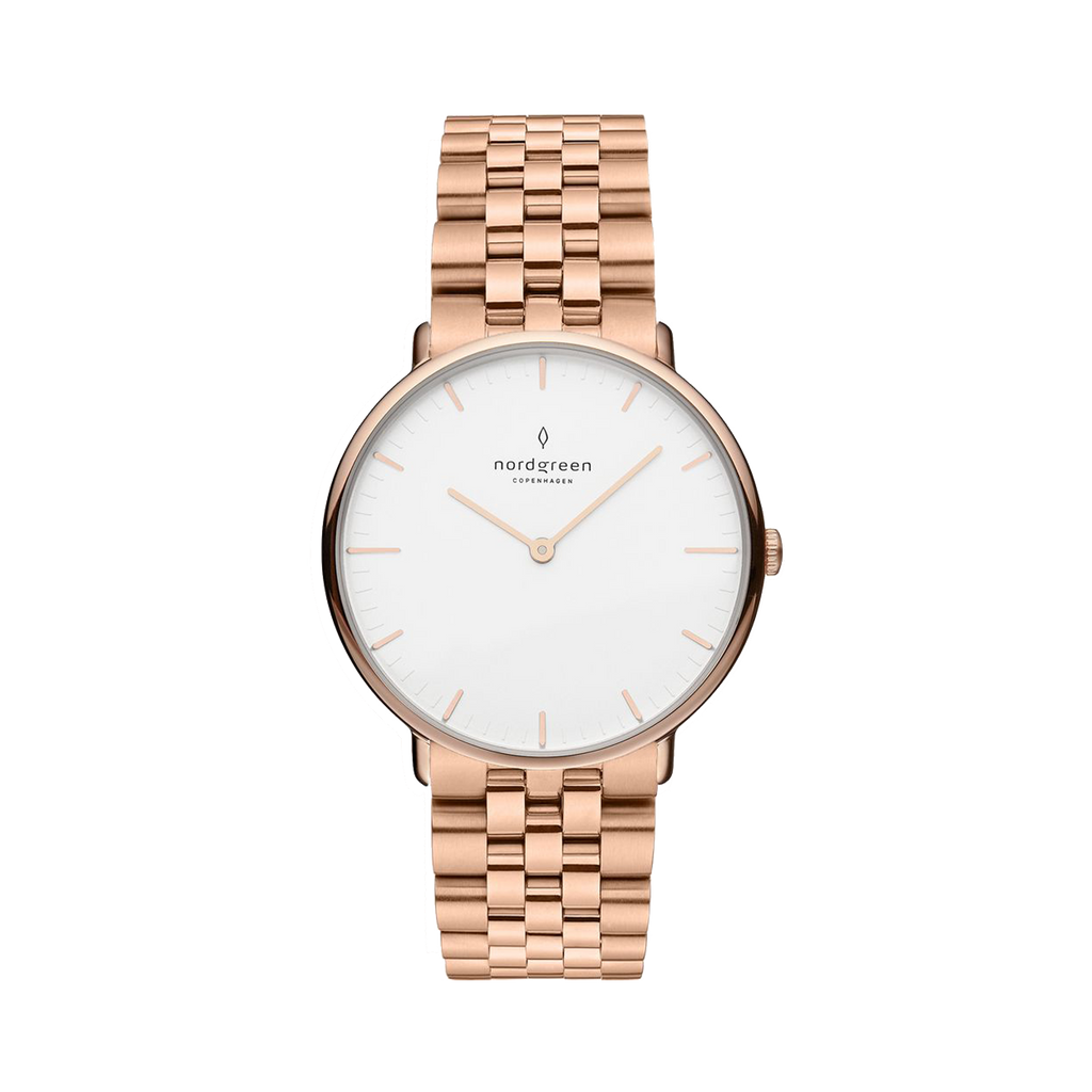 Nordgreen Women's Native 32mm Rose Gold Watch