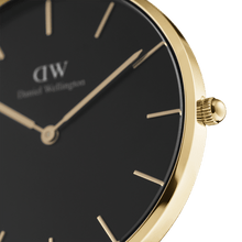 Load image into Gallery viewer, Daniel Wellington Petite 36 Evergold Gold &amp; White Watch