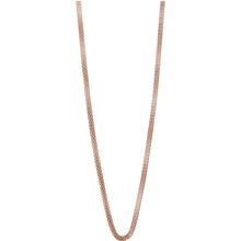 Load image into Gallery viewer, BERING Arctic Symphony Polished Rose Gold Necklace 45cm