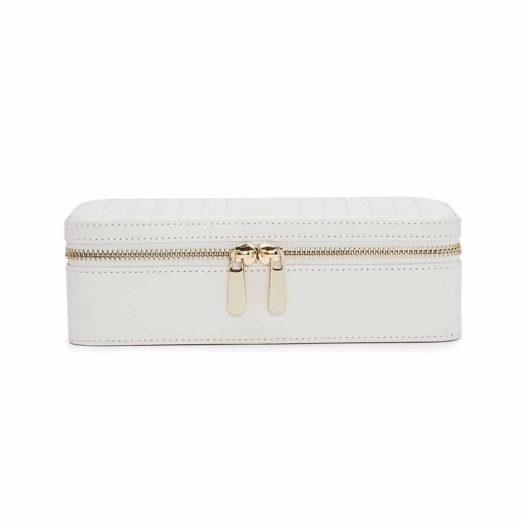 Wolf Maria Medium Zip Case White | The Jewellery Boutique Australia