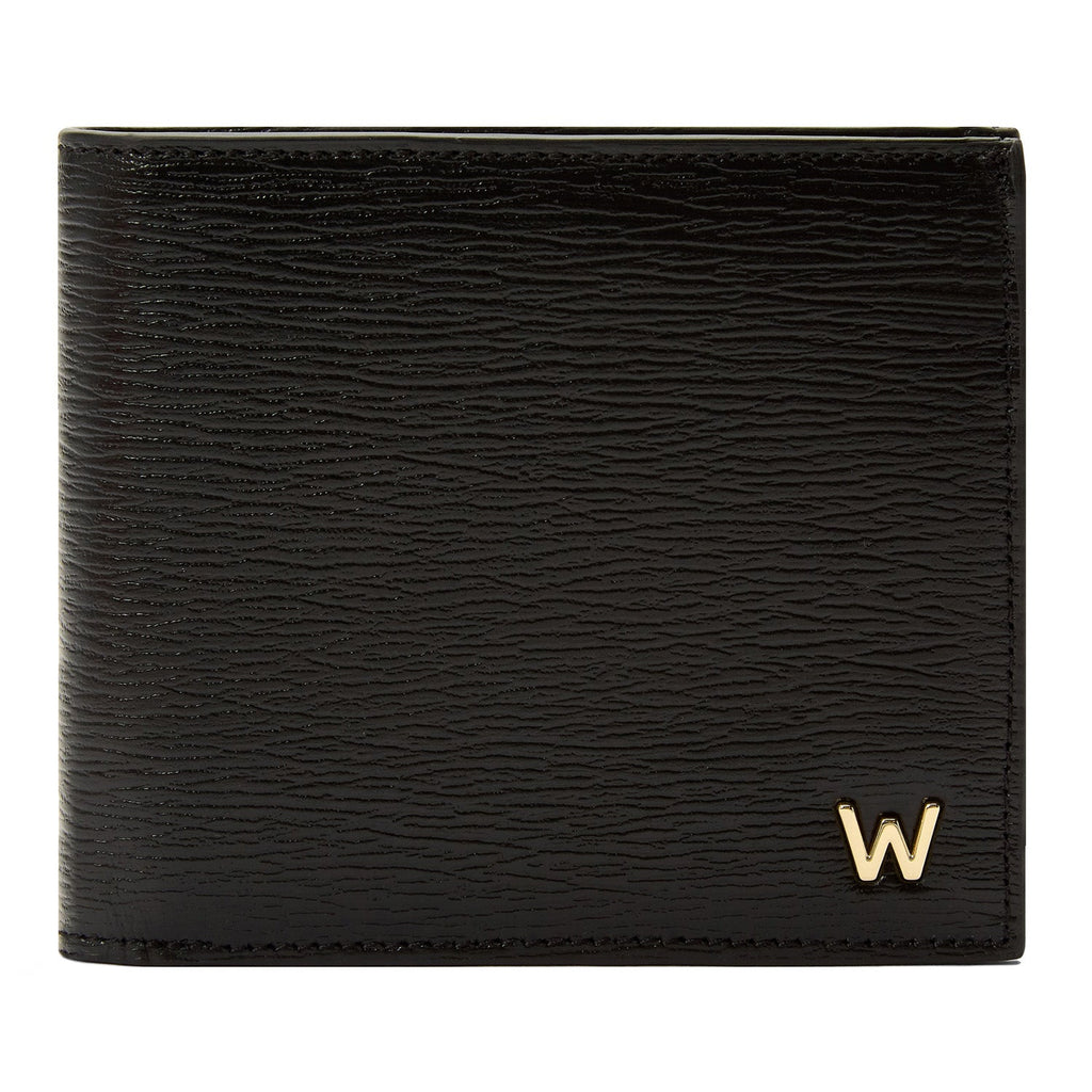 Wolf Logo Billfold Black Wallet