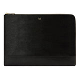 Wolf W Logo Laptop Sleeve Black