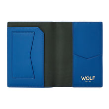 Load image into Gallery viewer, Wolf Signature Passport Sleeve Blue