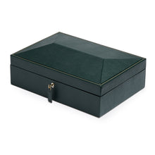 Load image into Gallery viewer, Wolf British Racing Green 8 Pc Watch Box