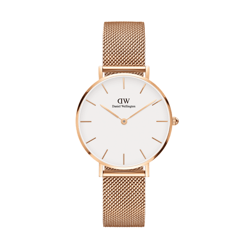 Daniel Wellington Petite 32 Melrose Rose Gold & White Watch