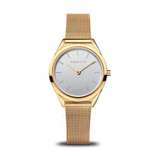 Load image into Gallery viewer, Bering Ultra Slim Polished Gold Watch