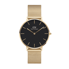 Load image into Gallery viewer, Daniel Wellington Petite 36 Evergold Gold &amp; White Watch