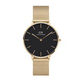 Daniel Wellington Petite 36 Evergold Gold & White Watch