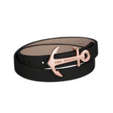 Paul Hewitt North Bound Rose Gold / Black Bracelet - S