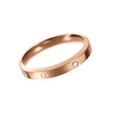 Load image into Gallery viewer, Daniel Wellington Classic Lumine Ring Rose Gold