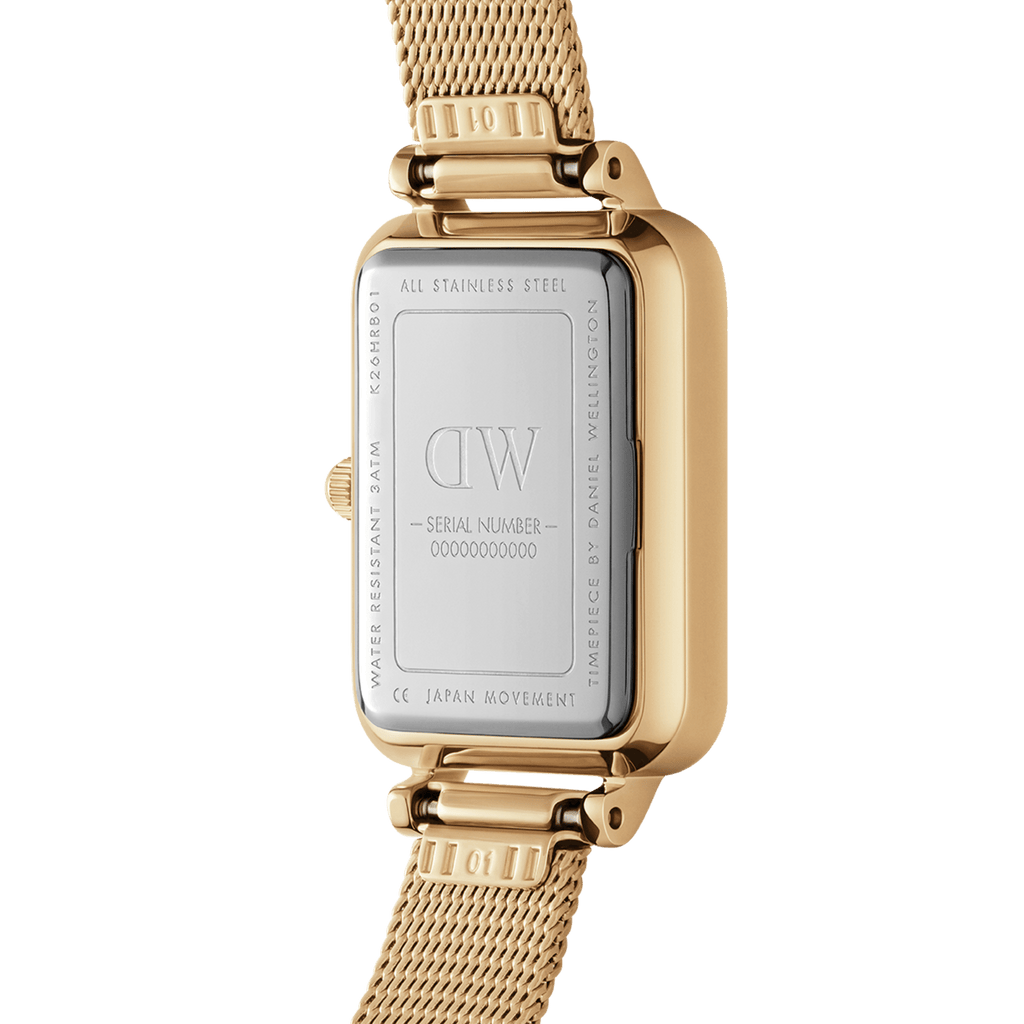 Daniel Wellington Quadro 20X26 Unitone Gold Watch