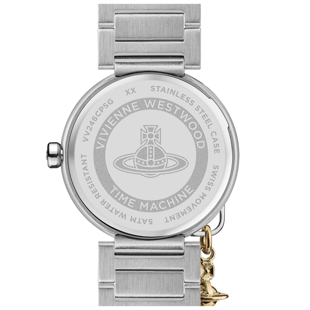 Vivienne Westwood Poplar Watch Two Tone Gold