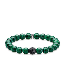 Load image into Gallery viewer, Thomas Sabo Bracelet &quot;Black Cat Green&quot;