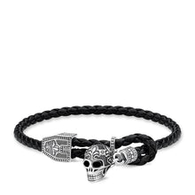 Load image into Gallery viewer, Thomas Sabo Leather Strap &quot;Skull&quot;