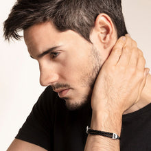 Load image into Gallery viewer, Thomas Sabo Leather Strap &quot;Disc Black&quot;