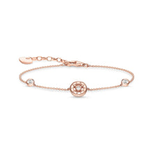 Load image into Gallery viewer, THOMAS SABO Sparkling Circles Rose Gold Stones Bracelet