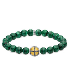 Load image into Gallery viewer, Thomas Sabo Bracelet Cross Green