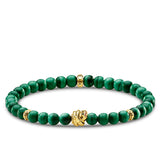 Thomas Sabo Bracelet Green Stones