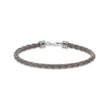 Load image into Gallery viewer, Thomas Sabo Leather Bracelet Grey