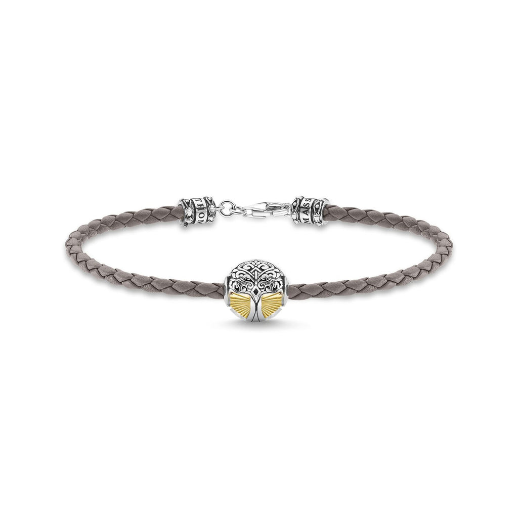 Thomas Sabo Leather Bracelet Tree Of Love