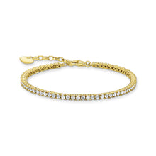 Load image into Gallery viewer, Thomas Sabo Tennis Bracelet Gold