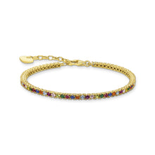 Load image into Gallery viewer, Thomas Sabo Bracelet Colourful Stones Gold | The Jewellery Boutique