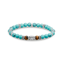 Load image into Gallery viewer, THOMAS SABO Turquoise Bead Element&#39;s Bracelet