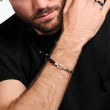 Load image into Gallery viewer, THOMAS SABO Rebel Onyx Bead Bracelet