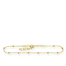 Load image into Gallery viewer, Thomas Sabo Ankle Chain Dots Gold