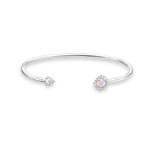 Load image into Gallery viewer, Thomas Sabo Bangle Pink Stone Silver | The Jewellery Boutique