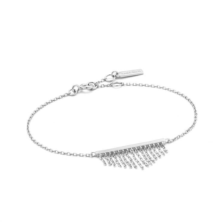 Ania Haie Fringe Fall Bracelet - Silver