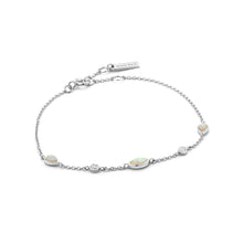 Load image into Gallery viewer, Ania Haie Opal Colour Bracelet - Silver